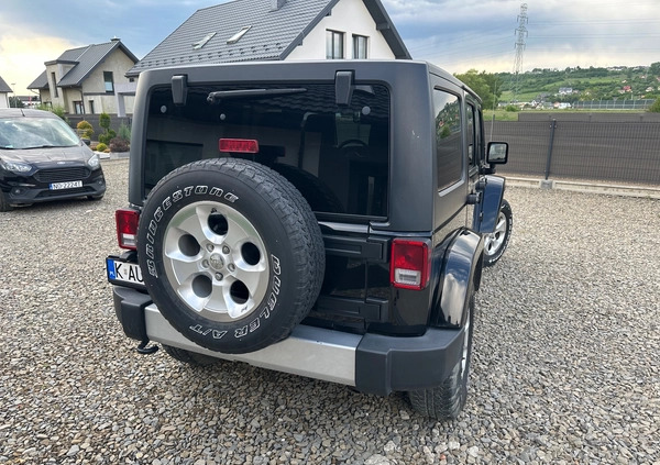Jeep Wrangler cena 129900 przebieg: 82000, rok produkcji 2015 z Drzewica małe 742